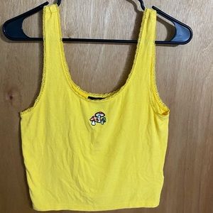 Forever 21 Mushroom crop top. Size medium.